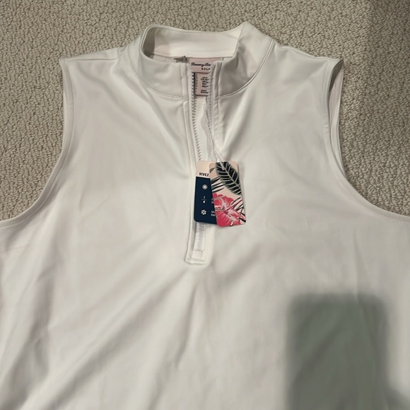 NWT Tommy Bahama Golf Tennis Active Dress Pockets White Medium - Picture 2 of 4